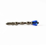 Superior Steel B465 PH2 Double Head Phillips High Torque Magnetic Power Screwdriver Bits - 2.5 Inch Long