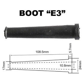 Superior Electric Boot E3 Cord Protector Strain Relief Boot