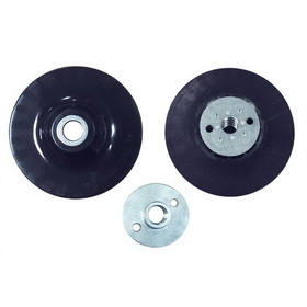 Superior Pads & Abrasives BP70 7 Inch Angle Grinder Backing Pad for Resin Fiber Disc with 5/8 Inch-11 Locking Nut