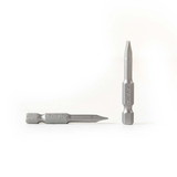 Superior Steel BS205 Single End Slotted Screwdriver Bits - 2 Inch Long - 5mm Wide Slot