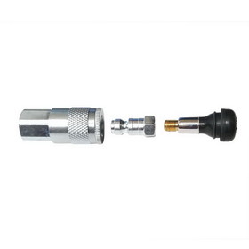 Interstate Pneumatics CPA4VT2 1/4" FPT Automotive Recapper Coupler Plug - 28mm Length