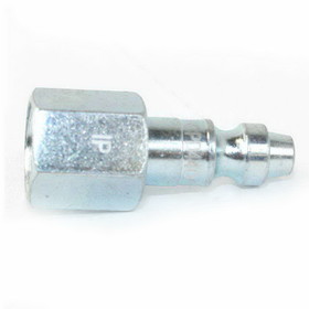 Interstate Pneumatics CPD440 1/4 Inch Diamond U Series Coupler Plug x 1/4 Inch Female NPT
