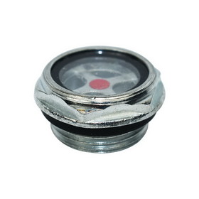 Interstate Pneumatics CSG7034 3/4 Inch Male Thread Oil Sight Glass for Compressors