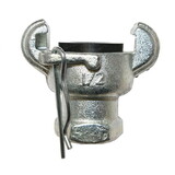 Interstate Pneumatics 1 Inch Hose Barb Straight Through Jack Hammer Coupler - CU-903, 791674021155