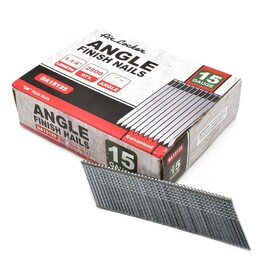 Air Locker DA15125 15 Gauge Angled Finish Nails - 1-1/4" (2500 / Pack)