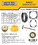 Superior Parts DBM83-04CQ Carbide Driver, Bumper, Ribbon Spring, O-Ring & High Quality Gasket Service Kit for Hitachi NR83A / A2