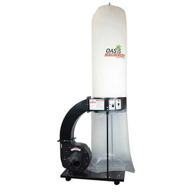 Oasis Machinery DC2000A 2 HP Wood Dust Collector (110V)