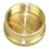 Interstate Pneumatics FGC00 3/4 Inch Garden Hose Cap - Die Cast Brass