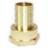 Interstate Pneumatics FGF308 3/4 Inch GHT Female x 1/2 Inch Barb Hose Fitting