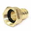 Interstate Pneumatics FGF308 3/4 Inch GHT Female x 1/2 Inch Barb Hose Fitting