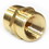 Interstate Pneumatics FGM0112 3/4 Inch GHT Male x 1/2 Inch Male NPT Hose Fitting