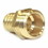 Interstate Pneumatics FGM312 3/4 Inch GHT Male x 3/4 Inch Barb Hose Fitting