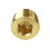 Interstate Pneumatics FPP22B 1/8" MPT Countersink Hex Head Plug - Brass