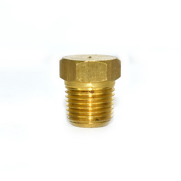CPNV441B Straight Through Brass Coupler Plug 1/4 x 1/4 Inch Male NPT 