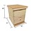 Good Land Bee Supply GL-2BK Beekeeping Double Deep Beehive Kit includes Frames, Foundations, Brood Box, Spacer, Entrance Reducer, Inner Cover, Top and Bottom (GL2STACK)