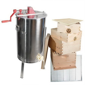 Good Land Bee Supply GL-E2-2B2SK-TK1 Beekeeping Complete Beehive Kit