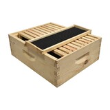 Good Land Bee Supply GL-E2-2SK 2 Bee Hive Frame Honey Extractor with 2 Complete Super Beehives
