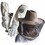 Good Land Bee Supply GL-GLV-JHK-LG Sheep Skin Beekeeping Protective Gloves with Canvas Sleeves - Large & J-Hook Beehive Scraper Tool