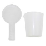 Good Land Bee Supply GLFDR-106mm Beekeeping Entrance Feeder 3-1/4 Inch OD 4 Inch Deep Round Plastic