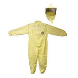 Good Land Bee Supply GLFS-L Professional Beekeeping Protective Full Body Suit with Hat & Veil - Large