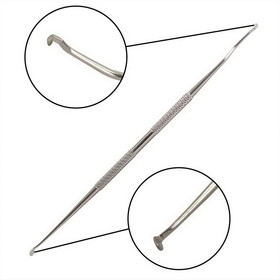Good Land Bee Supply GLGT-M Stainless Steel Double Head Beekeeping Grafting Tool for Rearing Queen Bees