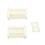 Good Land Bee Supply GLQCAGE-W Beekeeping Queen Bee Cage White Plastic - 2" x 1" x 3/4"