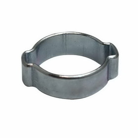 Interstate Pneumatics H618 Double Ear Steel Hose Clamp zinc plated 15-18 mm