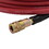 Interstate Pneumatics HA46-050H46B 3/8 Inch 50 ft Red Rubber Hose with Coupler and Plug