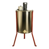 Good Land Bee Supply HE2MOT 2 Frame Beekeeping 304 Stainless Steel Drum Honey Motorized Extractor With Stand - Electric 110V