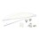 Good Land Bee Supply HELID-MOT Beekeeping Honey Extractor Lid for Motorized Extractor (Pair) - Plastic