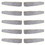 Specialty Diamond HPG600W-10 1-1/2 Inch x 30 Inch Aluminum Oxide Sanding Belt, 600 Grit Premium Japanese Material - WHITE (10/Pack)