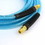 Interstate Pneumatics HU14-025 Light Blue Polyurethane (PU) Hose 1/4 Inch x 25 feet 200 PSI with Two 1/4 Inch Solid Fittings