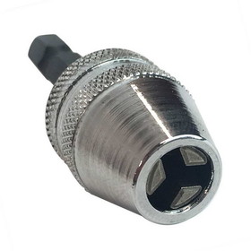 Superior Electric J018 Mini (1/32 Inch to 5/32 Inch) Keyless Drill Chuck with 1/4 Inch Quick-Change Hex Shank Adapter