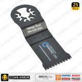 Versa Tool MB25C 35mm Japan Cut Tooth Wood Cutting Multi-Tool Saw Blades Compatible with Fein Multimaster, Dremel, Bosch, Craftsman, Ridgid Oscillating Tools 25/Pk