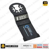 Versa Tool MB50B 35mm Bi-Metal Blade Compatible with Fein Multimaster, Dremel, Bosch, Craftsman, Ridgid Oscillating Tools/ 50pk