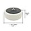 Superior Pads & Abrasives PCW06-MT 6" White Compounding Pad 5/16"-24 Male Thread replaces Porter Cable 54745