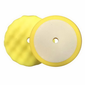Superior Pads & Abrasives PCY08 8 Inch Buffing Foam Pad for Compounding (Yellow)