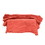 Interstate Pneumatics PT723 12 Inch x 14 Inch Red Shop Towel - 100% Cotton - 6/Pack