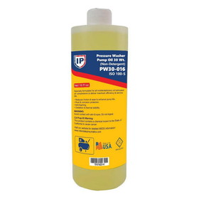 Interstate Pneumatics PW30-016 Non Detergent Pressure Washer Pump Oil 30 Wt. - ISO 100-S (16 oz.)