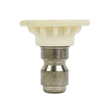 Interstate Pneumatics PW7101-DW Pressure Washer 1/4 Inch Quick Connect High Pressure Spray Nozzle Tip - White