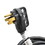Superior Electric RVA1536 50 ft. 50 Amp NEMA 14-50R RV 6AWG Extension Cord Plug NEMA 14-50P W/Handle