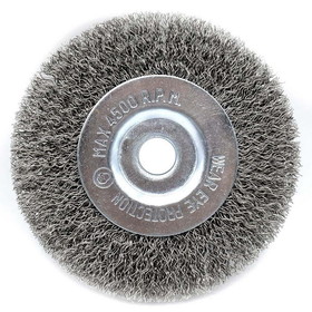 Superior Pads and Abrasives S1802 4-Inch Wire Wheel 1/2-Inch Bore Coarse - 6000 RPM