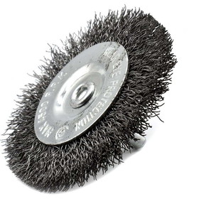 Superior Pads and Abrasives S1860 2-Inch Wire Wheel 1/4-Inch Shank - Coarse Crimped Wire 4500 RPM