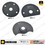 Versa Tool SB-K13 3 PC Oscillating Saw Blade Set for Sonicrafter (SB1H, 1I, 1J) 1 each