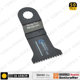 Versa Tool SB50C 45mmJapan Cut Teeth Design Blade FitsFein Multimaster, Rockwell, Sonicrafter, Makita/ 50 PK