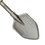 Superior Steel SC92170 7-3/4 Inch x 5 Inch Pointed Clay Spade 1-1/8 Inch Hex Shank 18 Inch Long