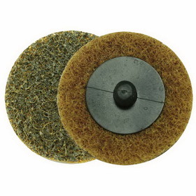Superior Pads & Abrasives SD2C 2 Inch ROLL-ON/ROLL-OFF Style Surface Conditioning Sanding Disc (Tan / Coarse)