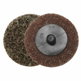 Superior Pads & Abrasives SD2M 2 Inch ROLL-ON/ROLL-OFF Style Surface Conditioning Sanding Disc (Maroon / Medium)