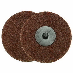Superior Pads & Abrasives SD3M 3 Inch ROLL-ON/ROLL-OFF Style Surface Conditioning Sanding Disc (Maroon / Medium)