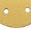 Superior Pads & Abrasives SD555P 60 Grit 5" Diameter 5-Hole PSA Sanding Paper - 25/Pack (Ceramic Aluminum Oxide)